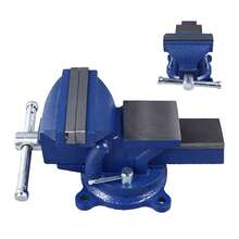 Vise de banco 5KG 100mm mandíbula de alta dureza abrazadera universal de vische de mesa para el trabajo de la madera - A - Ver 1