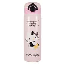 Miniso Hello Kitty 316不鏽鋼一鍵彈蓋保溫水壺 500ml /16.9oz(1入) - 彩色 - 查看 7