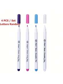 水溶性可擦笔、布料记号笔、十字绣水溶性笔、缝纫工具 - 彩色 - 查看 7