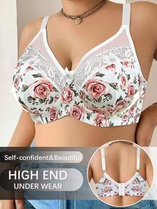 Plus Size Bras & Bralettes - White - View 3