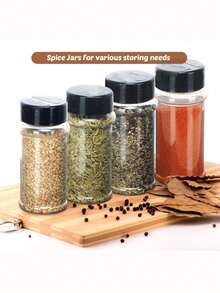 1 lọ đựng gia vị nắp hình bướm, chai đựng bột tiêu bằng nhựa, hộp đựng gia vị rắc bột màu vàng ánh kim dùng cho tiệc nướng BBQ. - Nhiều màu - Xem 1