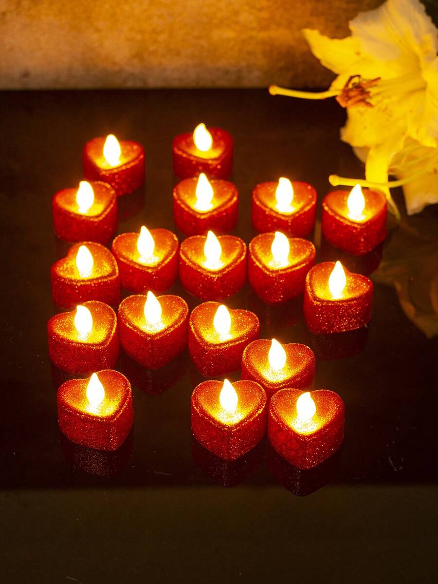6pcs/Set New Electronic Candle Lights, LED Realistic Birthday, Proposal, Romantic Scene Decor, Suitable For Multiple Occasions