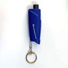 [Búa an toàn đa chức năng] - Búa an toàn ô tô 2 trong 1 với chức năng phá kính và cắt dây an toàn - Dụng cụ thoát hiểm khẩn cấp, đầu búa được làm bằng thép vonfram, chỉ cần ấn mạnh là sẽ phá vỡ kính - Bộ búa an toàn kèm móc khóa - A - Xem 16