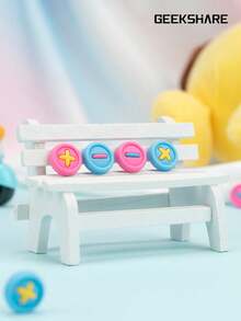 GeekShare 4pcs Cute Silicone Thumb Grip Joystick Caps Compatible With Nintendo Switch 2017/OLED/Switch Lite - View 2