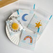 Túi đựng bánh hình Mặt Trời, Mặt Trăng & Sao sáng tạo, Túi đựng bánh Trung Thu và bánh quy, Túi đựng bánh ngọt và đồ ăn nhẹ tự dính, Túi đựng kẹo và đồ ăn nhẹ tự dán - Xem 5
