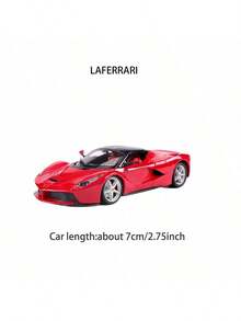 Burago 1:64 Scale  Simulation Racing Car Model SF90 488GTB LAFERRARI Mini Sports Car Collectible Model, Decorative Toy Car - Multicolor - View 21