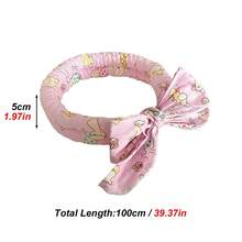 1 pieza Bufanda de enfriamiento para mascotas, envoltorio de cuello de verano para conejos y gatos para refrescarse, accesorio decorativo de bufanda de alivio del calor para mascotas - Multicolor - Ver 5