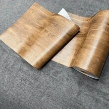 1卷自粘木纹家具贴纸/乙烯基装饰壁纸/即撕即贴/适用于橱柜/桌子/木门翻新/家具翻新/家居装饰/多种颜色和图案/可移除/易于清洁 15.74英寸 x 118.11英寸 - 多色 - 查看 27