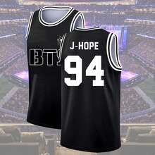 Kpop BTSS V Basketball Jersey For Men And Women V Top Tee T-Shirt, Retro World Tour 2026 Merch Gifts, Bangtan Come Back Basketball Jersey Tee Gift, Elegant Party Men And Women's Tee, Ideal For Travel, Home Wear, Parties & Casual Wear For Adults, Elegant & Fashionable Clothing | Playful Graphic Tee | Nontransparent Material - V-95 - 查看 3