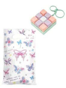 1/2/3/5pcs Stress Relief Keyboard Key Chain, Comes With Gift Bag, Fidget Toy With Sound Effect, Party Favor Filler, Stress Relief Toy, Pressure Relief Toy, Finger Toy, Anti-Stress Toy, Keychain, Finger Keychain, Finger Keyring, Ideal Gift For Birthday, Halloween, Christmas, Party Favor, Halloween Decor, Suitable For ADHD, Christmas Stocking Stuffer - Multicolor - View 15