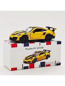 1:64 比例 Bburago 野马 Shelby GT500 合金模型车 - 实际尺寸：（3.5 英寸/8.5 厘米），如图所示！合金车身，可开启车门，橡胶轮胎 - 成人收藏礼品 - 彩色 - 查看 34