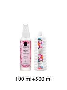 [Bundle] Senses Pretty Peony & Magnolia Body Mist 100 Ml + Aloha Monoi Bubble Bath 500 Ml - Senses - View 2