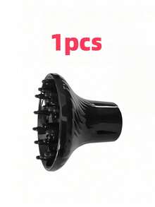 1 đầu khuếch tán máy sấy tóc màu đen, đầu thổi kiểu salon, phụ kiện sấy tạo kiểu tóc, dụng cụ tạo kiểu tương thích với nhiều loại máy sấy tóc, thích hợp làm quà tặng Ngày của Mẹ. - Nhiều màu - Xem 10