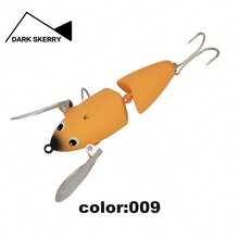 18g/82mm Multi-Section Floating Catfish Lure, Metal Wing Propeller Surface Bait, Can Add Glow Stick (Excluding Battery), Stable Swimming Posture, Targeting Catfish, Black Fish, Carp, Bass, Glow-In-The-Dark Fish Eye - Multicolor - View 12