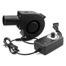 Small Blower Electric Air Blower 12V DC Brushless Motor Fan With Speed Control - Black - View 1