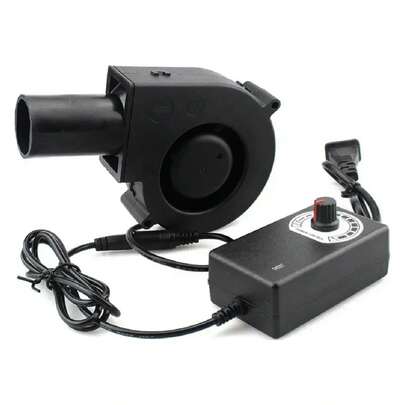 Soplador Pequeño Soplador de Aire Eléctrico Ventilador de 12 V Motor sin Escobillas DC 12 V con Control de Velocidad