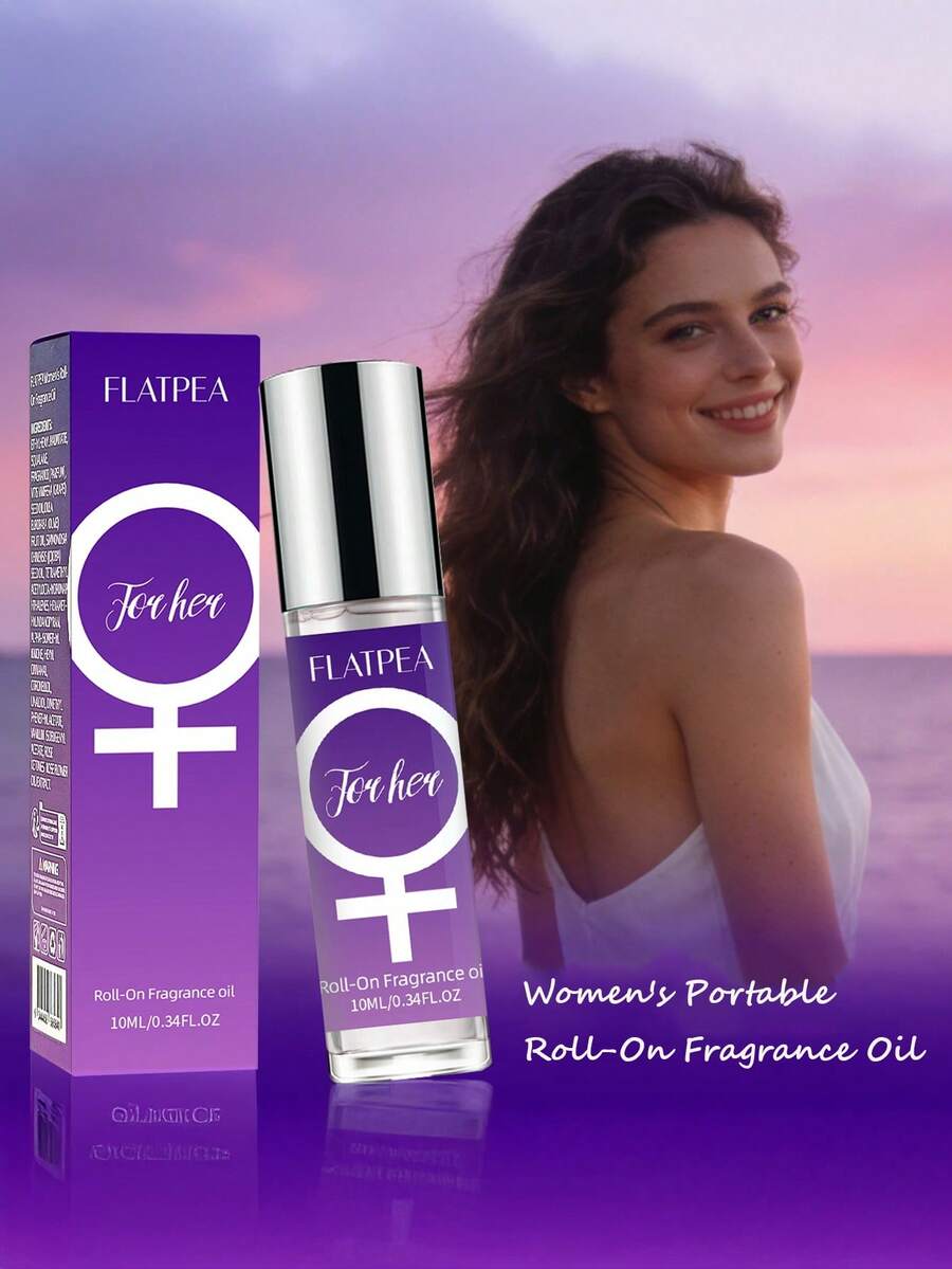 1瓶10毫升香氛精油，信息素滚珠香氛油，香草味，持久留香，独特魅力，适合日常使用 - 多樣化香型 - 查看 1