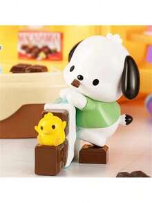 Miniso Sanrio Character Colorful Food Series Blind Box Cute Cartoon Kuromi My Melody Cinnamoroll Hangyodon Pochacco Model Anime Figurine Toy Ornament Birthday Holiday Gift (Random Delivery, 1pc) - Multicolor - View 8