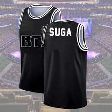 K-POP BTSS Fans J-Hope Basketball Jersey For Men And Women J-Hope Top Tee T-Shirt, Retro World Tour 2026 Merch Gifts, Bangtan Come Back Basketball Jersey Tee Gift, Elegant Party Men And Women's Tee, Ideal For Travel, Home Wear, Parties & Casual Wear For Adults, Elegant & Fashionable Clothing | Playful Graphic Tee | Nontransparent Material - JHOPE - 查看 6