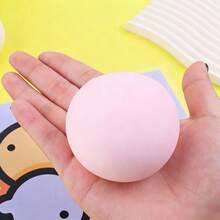 柔软多彩可塑形流体麻糬球，创意马卡龙色软蓬松面粉球减压解压玩具，便携配件，节日及生日礼物，送给亲朋好友 - 彩色 - 查看 8