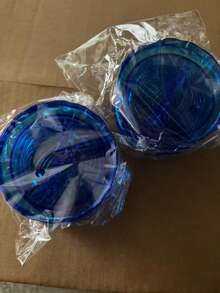 1个迷你蒜蓉压榨器 - 手动蒜蓉压榨器、蒜蓉剥皮器、手持式蒜蓉压榨器、厨房工具，可用于切碎大蒜、洋葱、生姜、水果、沙拉、蔬菜 - 藍色 - 查看 12