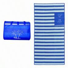 Multifunctional Beach Mat Picnic Blanket, Waterproof & Portable For Outdoor Camping, Thickened & - Multicolor - View 10