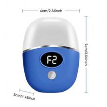 Hailicare 二合一电动指甲钳和磨脚器，自动指甲修剪器，可充电足部护理修脚工具，电动指甲磨甲器，去茧器，便携式迷你电动磨脚器 - 查看 8