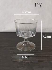 20/10pcs High Quality Reusable Plastic Dessert Cups, Suitable For Desserts, Candies, Puddings, Cheesecakes, Mousses, Cakes Decoration, Etc. Reusable, Suitable For Parties, Birthdays, Weddings, New Year Celebrations And Other Occasions. - Multicolor - View 8