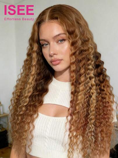 ISEE Tóc giả nâng cấp, dễ sử dụng, không cần keo, kiểu sóng nước, highlight, 6*4, khóa ren trong suốt, màu piano, tóc người tự nhiên chưa qua xử lý, mật độ 180%, dài 18-28 inch, chất lượng cao. Phong cách nghỉ dưỡng, năng động, thiết yếu cho du lịch, trang phục ngày lễ, quà tặng cho phù dâu, thể thao, du lịch, lễ hội, hoạt động ngoài trời, cosplay, trường học, bãi biển, hoàn hảo cho cuối tuần, vẻ ngoài sẵn sàng, tóc giả quyến rũ được tuyển chọn, tóc giả dự tiệc, tóc giả ren tự nhiên, kiểu tóc lãng mạn, dễ đeo, hẹn hò, tóc giả ren tự nhiên không cần keo dành cho phụ nữ.