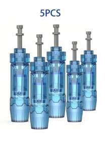 10-5PCS Ultima Dr Pen A9 M8S A8S 微针替换针头 12针/18针/24针/36针/42针/圆形纳米MTS微针替换针头 纳米针按摩工具 - 寶藍色 - 查看 9