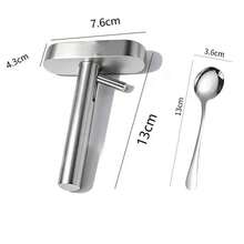 Non-Stick Stainless Steel French Falafel Mold Maker, Middle Eastern Kitchen Tool, Easy To Use And Clean - Silver - View 7