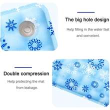 Durable Pet Cooling Mat For Summer, Easy To Clean, Comfortable And Cool Dog/Cat Bed - Baby Blue - View 6