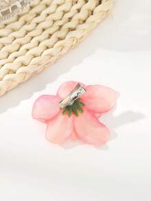 5pcs Bohemian Style Artificial Flower Hair Clips, Women Hair Accessories - Multicolor - View 5