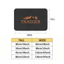 1/2/3pcs Traeger Pellet Grill BBQ Essential Modern Flannel Floor Rug Multiple Dimensions Cozy & Durable For All Rooms Flannel Floor Mats Are A Must-Have For Home Use. - Nhiều màu - Xem 9