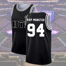 Kpop BTSS V Basketball Jersey For Men And Women V Top Tee T-Shirt, Retro World Tour 2026 Merch Gifts, Bangtan Come Back Basketball Jersey Tee Gift, Elegant Party Men And Women's Tee, Ideal For Travel, Home Wear, Parties & Casual Wear For Adults, Elegant & Fashionable Clothing | Playful Graphic Tee | Nontransparent Material - V-95 - 查看 6