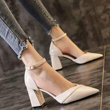 Zapatos de tacón para mujer - Beis - Ver 5