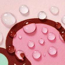 SANRIO Tạp dề nhà bếp Hello Kitty màu hồng bằng nhựa PVC có túi, thiết kế bóng bẩy, thích hợp cho việc nấu ăn tại nhà. - Nhiều màu - Xem 7