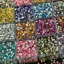 21,000 Pieces, 25 Colors - 5D Resin Round Glitter DIY Kit, 3mm Diameter, Silver Flat-Back Rhinestones, Suitable For Creative Hand-Painting On Coasters, Keychains, Wreaths, Nail Art, Clothing, And Jewelry Accessories; Beads For Jewelry Making; Bracelet-Making Materials; Clothing Beads; Sewing Beads; Embroidery Beads; Nail Art And Gemstones; Resin Jewelry; Craft Supplies; Decorative Beads; Fashion Designers - Nhiều màu/25 màu - Xem 6