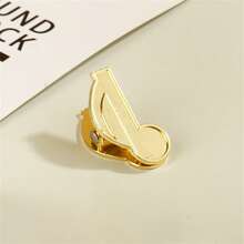 Clips de metal con clave de sol y nota musical vintage, 4 estilos de clips de papel dorados y bronce retro, artículos de papelería estéticos para amantes de la música, decoración de oficina y escuela, regalo - Dos carpetas para cuadernos con forma de clave de sol (Qinggu) - Ver 9