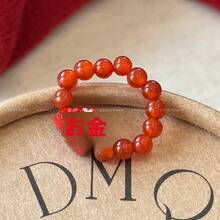 Bridal Fashion Rings - Hair-shaped Beaded Ring - View 6