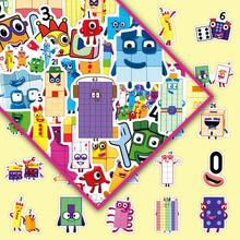 50pcs Numberblocks Cartoon Educational Math Animation Decorative Stickers For Notebook, Laptop DIY - Numberblocks - View 5