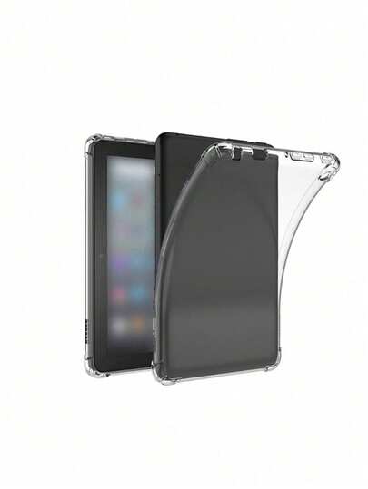 适用于 6.8 英寸 Kindle Paperwhite Signature Edition（第 11 代，2021 年款）、Kindle Paperwhite 6 [第 12 代，2024 年款] 的透明保护套 - Kindle 第 11 代（2022 年款）6 英寸/C2V2L3/RS23CV 轻薄 TPU 保护套，防刮擦，也适用于 Clara 2E 6 英寸/Libra 彩色电子书阅读器