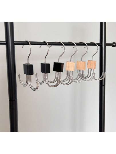 1pc Belt Hanger, Closet Belt Organizer 360° Rotatable Space Saving Accessories For Bras, Tank Tops, Ties, Scarves, Wallets Organization