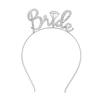 Bridal Diamond Headdress, Queen Crystal Gold Headdress With White Rhinestone, Goddess Crown For Wedding Bride Birthday Princess Bridal Shower Hair Accessories For Women