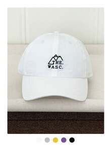 Mũ lưỡi trai mỏng in chữ, nhanh khô, unisex, nhẹ, thoáng khí, in chữ màu tương phản, thích hợp cho mùa hè, hoạt động ngoài trời, chống nắng, vành cong, đi biển, nghỉ lễ. - Khô nhanh. - Xem 12