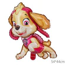 140pcs Theme Foil Balloons (Including Chase, Skye, Rubble Etc.), Birthday Party Decorations, Photography Props, Home Decor - View 7