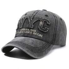 Men Baseball Cap - Black - View 2