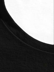 Męska koszulka z nadrukiem "Nienawidzę ludzi" – czarna, luźna koszulka z krótkim rękawem i okrągłym dekoltem, z zabawnym nadrukiem przedstawiającym kota, oddychająca, letnia, zmywalna tkanina, duży rozmiar, must-have dla entuzjastów mody, wiosenny strój, bawełniana koszulka, koszulka, koszulka męska - Czarne - Zobacz 4