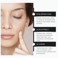 舒缓修护眼霜345，深层滋养，蕴含烟酰胺、积雪草、芙蓉花提取物和白藜芦醇，缓解眼部疲劳，提亮肤色，尤其适用于改善黑眼圈、眼袋和细纹，净重30克 - Nicotinamide - 查看 5