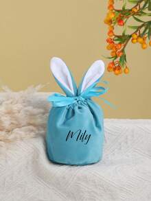 Personalized Mini Cute Cartoon Rabbit Bag, Easter Basket, Candy Bag, Easter Gift, Gift, Easter, Rabbit Bag, Easter Small Bag, Gift Bag. Suitable For Parties, Daily Use And Outings. - Multicolor - View 9
